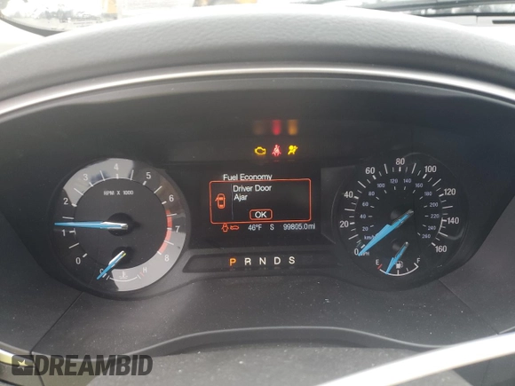 2013 Ford Fusion SE with VIN 3FA6P0HR7DR292850, listed as a Copart auction lot 46897575 with 99,805 mi miles and Salvage Title. Bid and sale history available at carsss.com. Image 9.