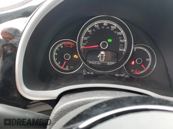 2017 Volkswagen Beetle SE with VIN 3VWJ17AT4HM630760, listed as a Copart auction lot 53664365 with 35,010 mi miles and Salvage Title. Bid and sale history available at DreamBid. Image 9.