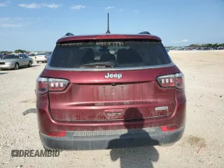 2021 Jeep Compass Latitude with VIN 3C4NJCBB3MT585748, listed as a Copart auction lot 56159395 with 101,258 mi miles and Salvage title. Bid and sale history available at DreamBid. Image 6.