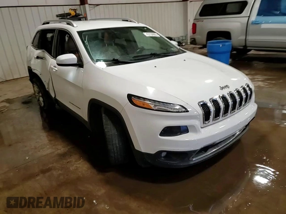 2016 Jeep Cherokee Limited with VIN 1C4PJLDB8GW355062, listed as a Copart auction lot 43750865 with 109,935 mi miles and Salvage Title. Bid and sale history available at carsss.com. Image 14.