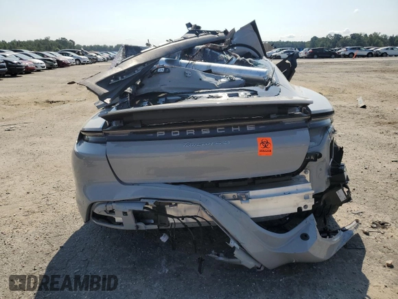 2024 Porsche Taycan 4S with VIN WP0AB2Y12RSA35554, listed as a Copart auction lot 69271334 with Not provided miles and Salvage title. Bid and sale history available at DreamBid. Image 6.