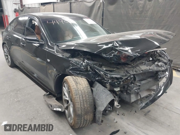 2020 Cadillac CT5 Sport with VIN 1G6DP5RK5L0121306, listed as a IAAI auction lot 42097468 with 38,841 mi miles and . Bid and sale history available at DreamBid. Image 1.