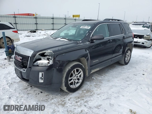 2015 GMC Terrain SLT with VIN 2GKFLXE30F6219249, listed as a Copart auction lot 45287735 with 147,331 mi miles and Salvage Title. Bid and sale history available at DreamBid. Image 1.