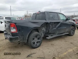 2019 Ram 1500 Big Horn/Lone Star with VIN 1C6RRFFG1KN888355, listed as a Copart auction lot 44244345 with 68,917 mi miles and Clean Title. Bid and sale history available at carsss.com. Image 3.