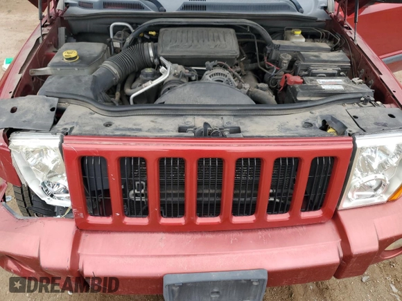 2006 Jeep Commander z VIN 1J8HG48N86C288775, wystawiony jako Copart lot #54603685 z przebiegiem 148 238 mil mil oraz Szkoda całkowita • Salvage title. Historia ofert i sprzedaży dostępna na DreamBid. Obrazek 12.