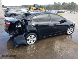 2016 Kia Forte LX with VIN KNAFK4A69G5531397, listed as a Copart auction lot 42846245 with 0 mi miles and Salvage Title. Bid and sale history available at carsss.com. Image 3.