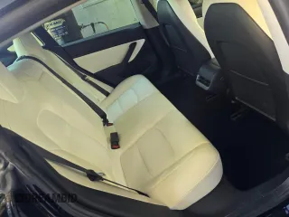 2021 Tesla Model 3 Standard Range Plus with VIN 5YJ3E1EA1MF871146, listed as a Copart auction lot 55633575 with 72,492 mi miles and Salvage Title. Bid and sale history available at DreamBid. Image 6.