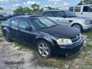 2011 Dodge Avenger Lux with VIN 1B3BD2FG4BN551682, listed as a Copart auction lot 51871065 with 135,595 mi miles and Clean Title. Bid and sale history available at carsss.com. Image 1.