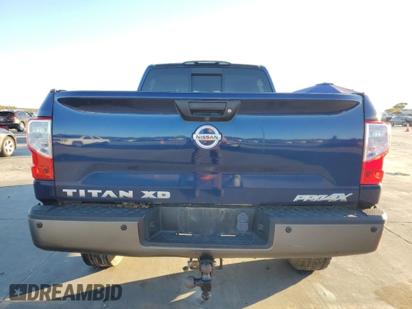 2016 Nissan Titan XD PRO-4X with VIN 1N6BA1F40GN515886, listed as a Copart auction lot 80798594 with 172,004 mi miles and Clean Title. Bid and sale history available at carsss.com. Image 6.