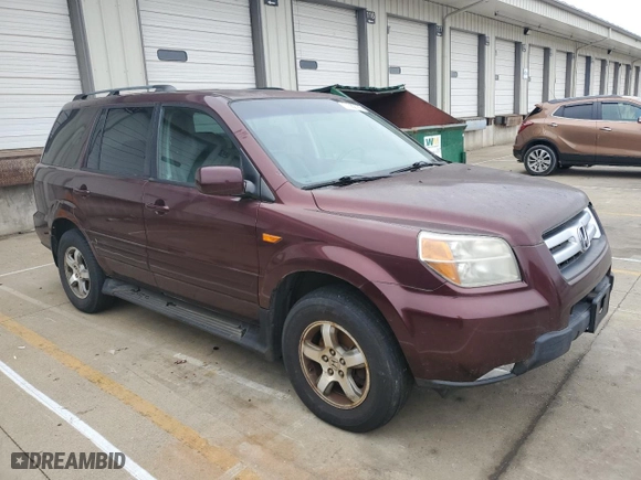 2008 Honda Pilot EX-L with VIN 5FNYF18798B002187, listed as a Copart auction lot 51062765 with 217,535 mi miles and Clean Title. Bid and sale history available at carsss.com. Image 4.