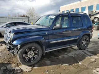 2005 Jeep Liberty Limited with VIN 1J8GL58K85W518122, listed as a Copart auction lot 46676065 with 89,861 mi miles and Salvage Title. Bid and sale history available at carsss.com. Image 1.