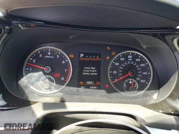 2021 Kia K5 GT-Line with VIN 5XXG64J28MG058561, listed as a Copart auction lot 52260945 with 63,381 mi miles and Salvage Title. Bid and sale history available at carsss.com. Image 9.