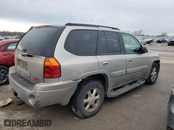 2002 GMC Envoy SLT z VIN 1GKDT13S422468756, wystawiony jako Copart lot #46510595 z przebiegiem 146 924 mil mil oraz Szkoda całkowita • Salvage title. Historia ofert i sprzedaży dostępna na DreamBid. Obrazek 3.