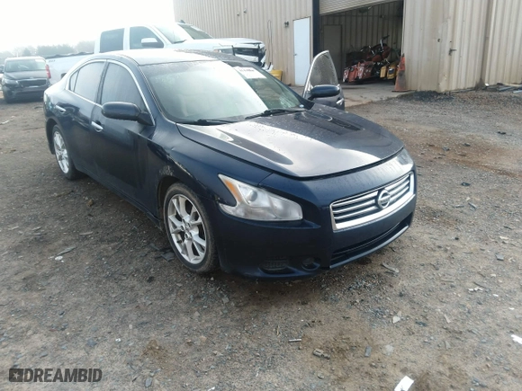 2012 Nissan Maxima 3.5 SV with VIN 1N4AA5AP8CC868105, listed as a IAAI auction lot 41490842 with 1 mi miles. Bid and sale history available at carsss.com. Image 1.