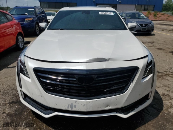 2018 Cadillac CT6 Luxury AWD with VIN 1G6KD5RSXJU150841, listed as a Copart auction lot 62670224 with 108,336 mi miles and Clean Title. Bid and sale history available at carsss.com. Image 5.