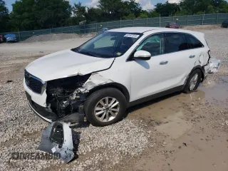 2019 Kia Sorento LX with VIN 5XYPG4A51KG440298, listed as a Copart auction lot 63187315 with 110,729 mi miles and Salvage title. Bid and sale history available at DreamBid. Image 1.
