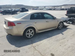 2006 Acura TL with VIN 19UUA66226A035850, listed as a Copart auction lot 51010495 with 0 mi miles and Salvage Title. Bid and sale history available at carsss.com. Image 3.