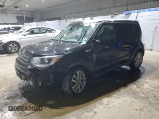 2019 Kia Soul + with VIN KNDJP3A59K7694323, listed as a Copart auction lot 44207085 with 35,252 mi miles and Salvage Title. Bid and sale history available at DreamBid. Image 1.