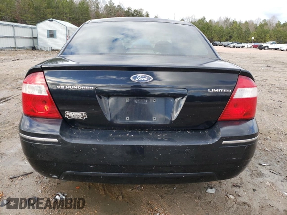 2006 Ford Five Hundred Limited with VIN 1FAHP25126G173858, listed as a Copart auction lot 41428315 with 140,794 mi miles and Non repairable. Bid and sale history available at DreamBid. Image 6.