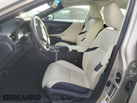 2022 Lexus ES 300h Luxury with VIN 58AEA1C17NU021512, listed as a Copart auction lot 51000875 with 7,520 mi miles and Salvage title. Bid and sale history available at DreamBid. Image 7.