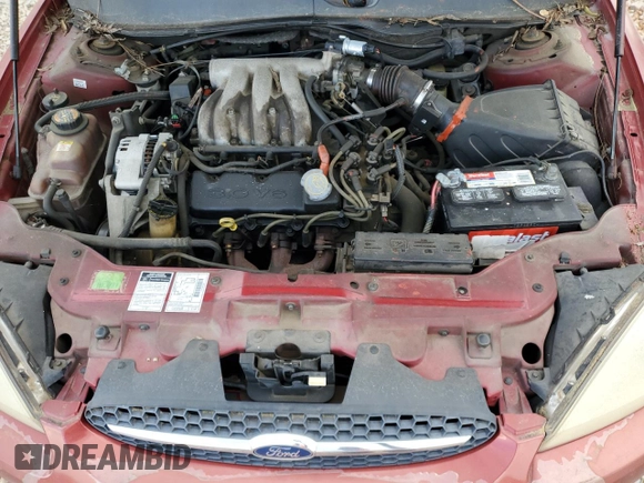 2000 Ford Taurus SES with VIN 1FAFP55U1YA262488, listed as a Copart auction lot 52312645 with 128,621 mi miles and Salvage Title. Bid and sale history available at DreamBid. Image 12.