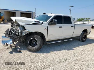 2023 Ram 2500 Big Horn with VIN 3C6UR5JL4PG544074, listed as a Copart auction lot 58923425 with 75,466 mi miles and Salvage title. Bid and sale history available at DreamBid. Image 1.