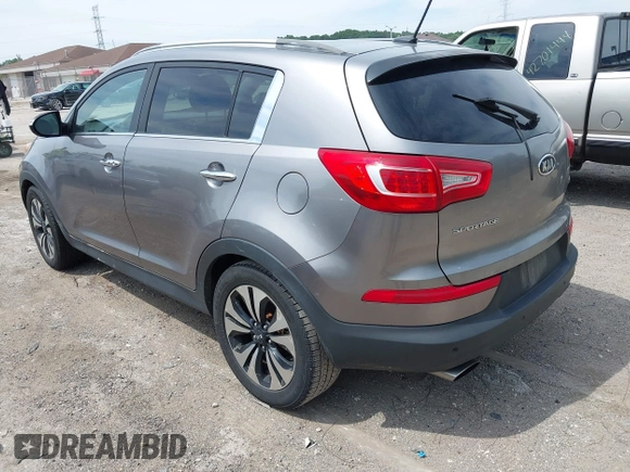 2011 Kia Sportage SX with VIN KNDPC3A64B7120582, listed as a IAAI auction lot 42696851 with 249,979 mi miles and . Bid and sale history available at DreamBid. Image 3.