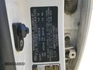 2008 Kia Rondo LX with VIN KNAFG525387174687, listed as a Copart auction lot 79682984 with 125,791 mi miles and Salvage Title. Bid and sale history available at carsss.com. Image 13.