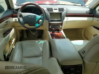 2012 Lexus LS 460 L with VIN JTHGL5EF5C5045506, listed as a Copart auction lot 56993715 with 141,923 mi miles and Salvage title. Bid and sale history available at DreamBid. Image 8.