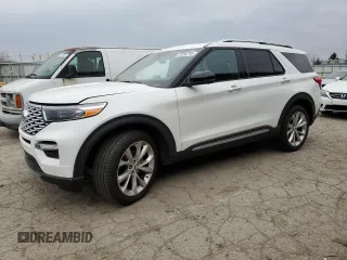 2023 Ford Explorer Platinum z VIN 1FM5K8HCXPGB53673, wystawiony jako Copart lot #53692795 z przebiegiem 11 351 mil mil oraz Szkoda całkowita • Salvage title. Historia ofert i sprzedaży dostępna na DreamBid. Obrazek 1.