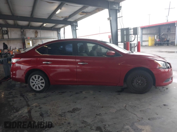 2013 Nissan Sentra SV with VIN 3N1AB7AP3DL777464, listed as a IAAI auction lot 41618961 with 89,886 mi miles. Bid and sale history available at carsss.com. Image 13.