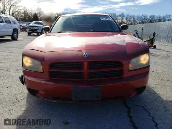 2007 Dodge Charger with VIN 2B3KA43RX7H779048, listed as a Copart auction lot 47894015 with 201,805 mi miles and Salvage Title. Bid and sale history available at carsss.com. Image 5.
