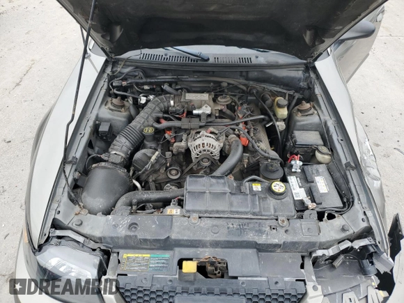 2002 Ford Mustang GT Deluxe with VIN 1FAFP45X32F166506, listed as a Copart auction lot 59657675 with 163,976 mi miles and Salvage title. Bid and sale history available at DreamBid. Image 11.