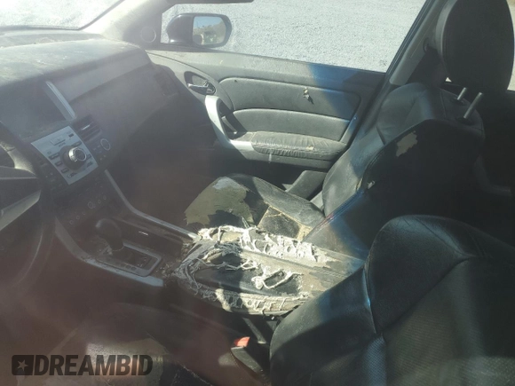 2008 Acura RDX Technology with VIN 5J8TB18598A014791, listed as a Copart auction lot 58436735 with Not provided miles and Salvage title. Bid and sale history available at DreamBid. Image 8.