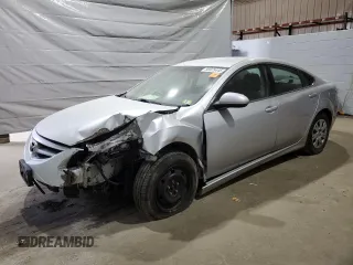 2012 Mazda 6 i Sport with VIN 1YVHZ8BH3C5M33257, listed as a Copart auction lot 56975445 with Not provided miles and Salvage title. Bid and sale history available at DreamBid. Image 1.