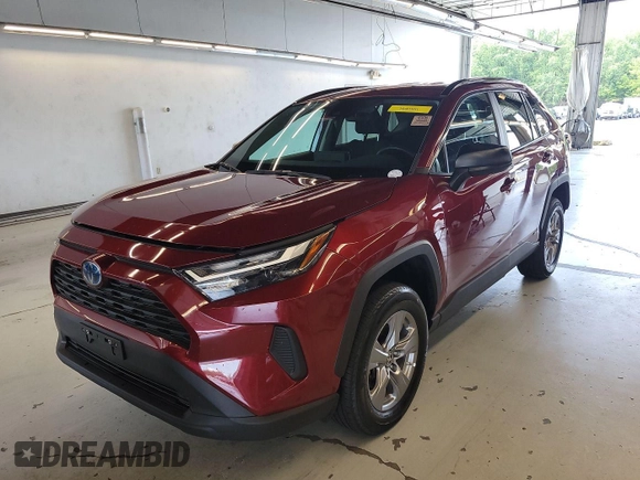 2023 Toyota RAV4 Hybrid LE z VIN 4T3LWRFV3PU096313, wystawiony jako IAAI lot #42841645 z przebiegiem 19 678 mil mil oraz . Historia ofert i sprzedaży dostępna na DreamBid. Obrazek 5.