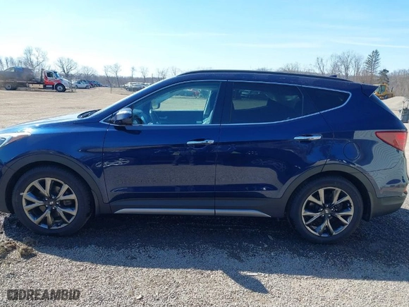 2017 Hyundai Santa Fe Sport 2.0T Ultimate with VIN 5XYZWDLA7HG466841, listed as a IAAI auction lot 41894336 with 106,261 mi miles. Bid and sale history available at carsss.com. Image 14.