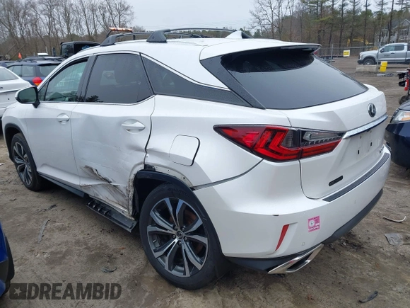2018 Lexus RX 350 with VIN 2T2BZMCA7JC144576, listed as a IAAI auction lot 41811166 with 127,548 mi miles and . Bid and sale history available at DreamBid. Image 3.