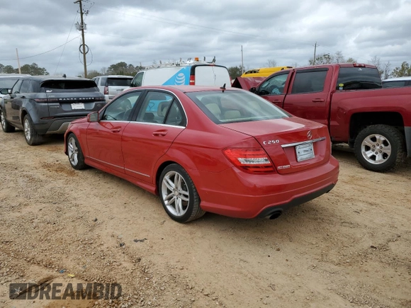 2013 Mercedes-Benz C 250 Sport z VIN WDDGF4HB1DR275426, wystawiony jako Copart lot #47704875 z przebiegiem 95 061 mil mil oraz Szkoda całkowita • Salvage title. Historia ofert i sprzedaży dostępna na DreamBid. Obrazek 2.
