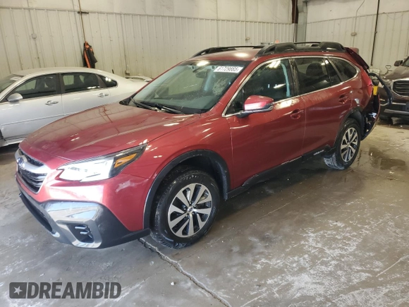 2020 Subaru Outback Premium with VIN 4S4BTACC4L3265482, listed as a Copart auction lot 61729865 with 56,944 mi miles and Non repairable. Bid and sale history available at DreamBid. Image 1.