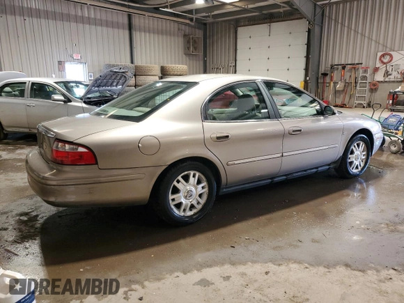 2005 Mercury Sable LS with VIN 1MEFM55S55A631185, listed as a Copart auction lot 47694575 with 41,843 mi miles and Clean Title. Bid and sale history available at carsss.com. Image 3.