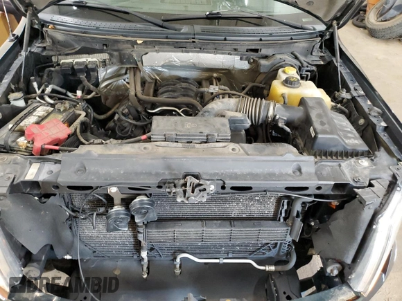 2014 Ford F-150 XL with VIN 1FTFW1EF4EKE00926, listed as a Copart auction lot 54425475 with 153,163 mi miles and Salvage Title. Bid and sale history available at carsss.com. Image 11.