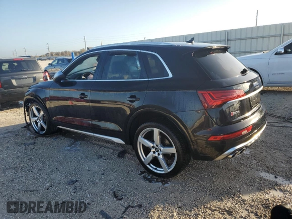 2021 Audi SQ5 Premium Plus with VIN WA1A4AFY5M2068939, listed as a Copart auction lot 77340614 with 0 mi miles and Non Repairable. Bid and sale history available at carsss.com. Image 2.