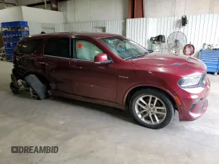 2021 Dodge Durango R/T with VIN 1C4SDHCT4MC814982, listed as a Copart auction lot 88690925 with 58,173 mi miles and Salvage title. Bid and sale history available at DreamBid. Image 4.