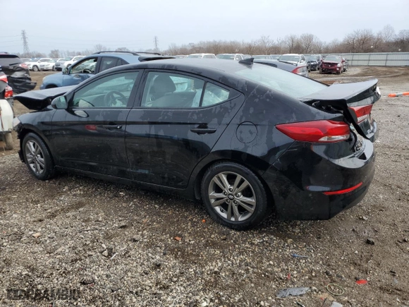 2017 Hyundai Elantra Limited with VIN 5NPD84LF4HH141444, listed as a Copart auction lot 49460815 with 57,561 mi miles and Salvage Title. Bid and sale history available at carsss.com. Image 2.