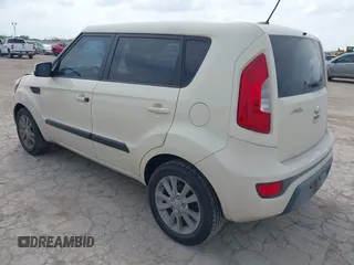 2013 Kia Soul + with VIN KNDJT2A63D7547139, listed as a IAAI auction lot 42119987 with 89,363 mi miles and . Bid and sale history available at DreamBid. Image 3.