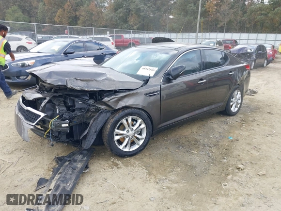 2013 Kia Optima EX with VIN 5XXGN4A78DG171179, listed as a IAAI auction lot 40747508 with Not Provided miles and . Bid and sale history available at carsss.com. Image 18.