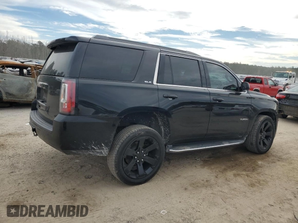 2017 GMC Yukon SLE with VIN 1GKS1AKC4HR297370, listed as a Copart auction lot 81073894 with 120,042 mi miles and Salvage Title. Bid and sale history available at carsss.com. Image 3.