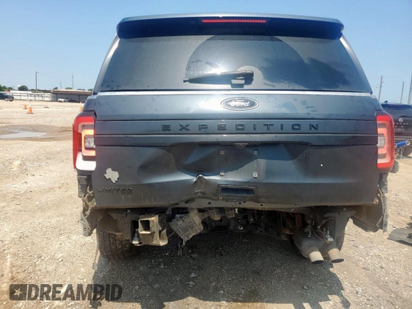 2022 Ford Expedition Limited z VIN 1FMJU2AT6NEA35712, wystawiony jako Copart lot #60910605 z przebiegiem 82 931 mil mil oraz Szkoda całkowita • Salvage title. Historia ofert i sprzedaży dostępna na DreamBid. Obrazek 6.