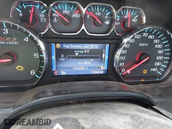 2014 Chevrolet Silverado 1500 LT with VIN 1GCVKREC3EZ192671, listed as a IAAI auction lot 41667814 with 124,292 mi miles and . Bid and sale history available at DreamBid. Image 7.